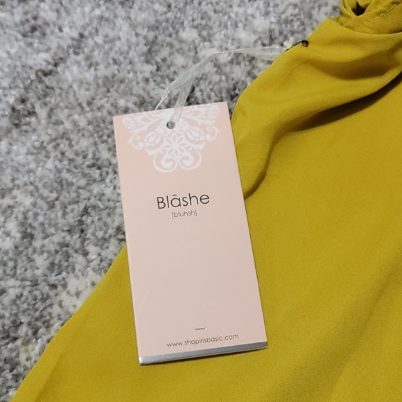 Mustard blouse - Picture 4 of 5